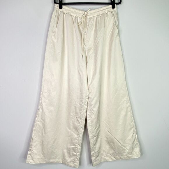 New Forever 21 Plus Size Twill Wide Leg Pants Women's Size XL - Picture 1 of 6